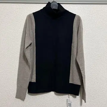 미사용 soeur 터틀넥 스웨터 9호 야마다야