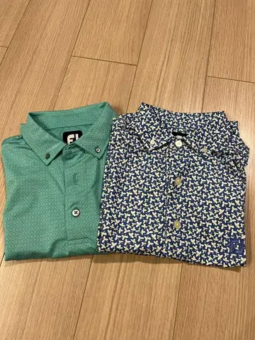 풋조이 골프 셔츠 2장 세트