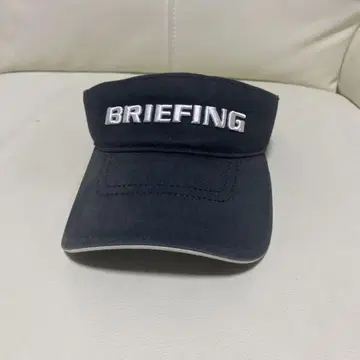 BRIEFING 검정 바이저 블랙