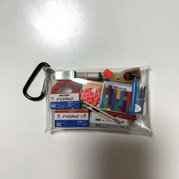 문구 가챠가챠 카라비너 포함