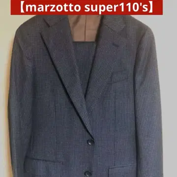 [ marzotto ] SUIT SELECT Y5 네이비 체크 자켓