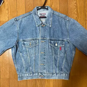 Wrangler 데님 자켓 Medium 라이트 블루