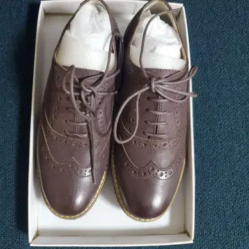 노이에 퓨전 다크 브라운 윙팁 로퍼