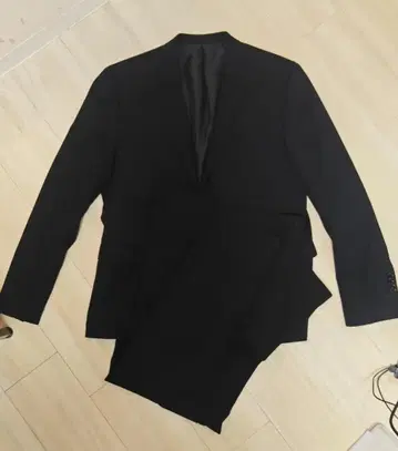h&m 수트 셋업 블랙 자켓 XL / 슬랙스 L