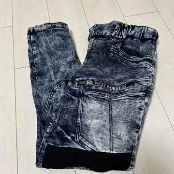 넥스트 워커 워크맨 프로 코어 프리미엄 데님 조거 팬츠 작업옷