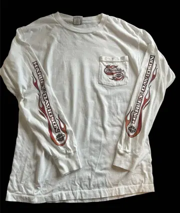 USA L 사이즈 Harley-Davidson 롱T