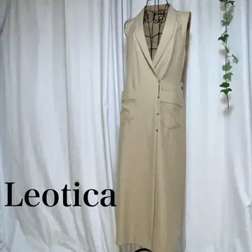 오자키 사요코 프로듀스 Leotica 레오파드 2way 롱베스트