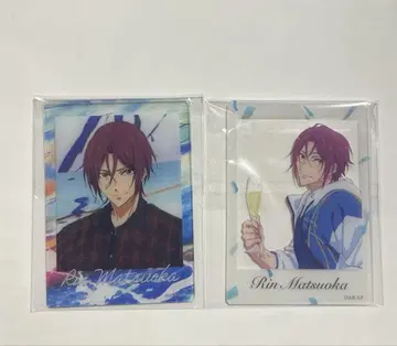 Free! 오케스트라 콘서트 폴라로이드풍 클리어 카드 마츠오카 린
