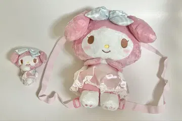 산리오 복권 마이멜로디 봉제 인형 백팩, 마스코트 세트