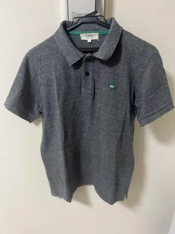 B-MING 그레이 피케 셔츠 NYC 자수