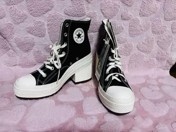 한국 한정판 컨버스 하이컷 힐 스니커즈