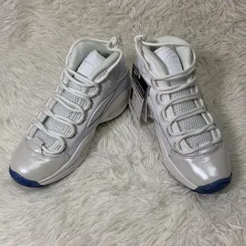 미사용 리복 스니커즈 농구화 퀘스천 미드 26.5cm 블루