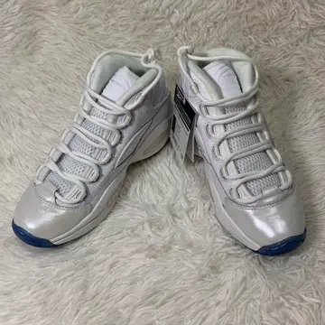 미사용 리복 스니커즈 농구화 퀘스천 미드 26.5cm 블루