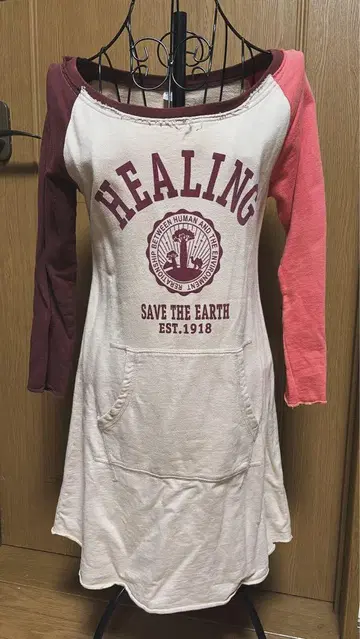 DipDrops 디프드롭스 챔피온 콜라보 맨투맨 원피스