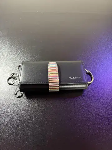 Paul Smith 블랙 가죽 키케이스