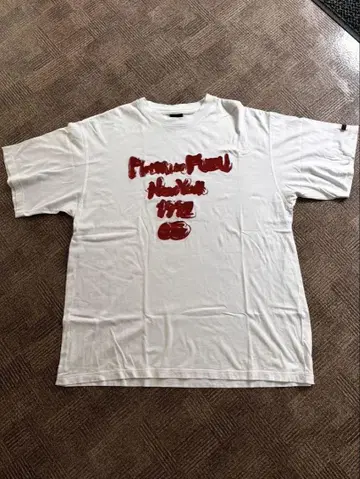 90s 구제 의류 FUBU T셔츠 화이트 XXXL 빈티지