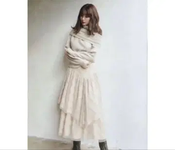 Herlipto Asymmetric Plaid Tulle Skirt
