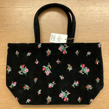 페일러 FEILER 꽃무늬 토트백 블랙 리아로즈