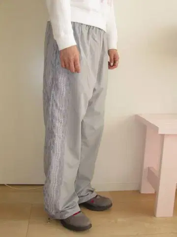 n.k.atelier 레이스 나일론 팬츠