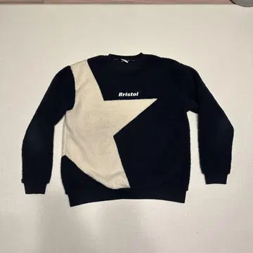 FCRB BOA FLEECE BIG STAR CREWNECK TOP