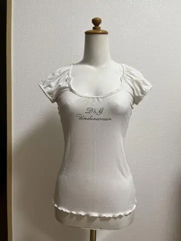 D&G 화이트 T셔츠 Dr.I Underwear