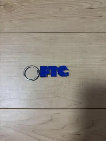 FTC 로고 키링 파랑