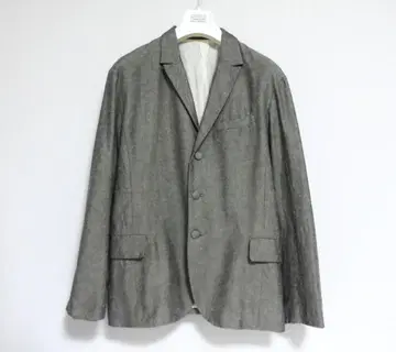 새상품 quitan 코튼 헴프 테일러드 자켓 3 그레이 네프