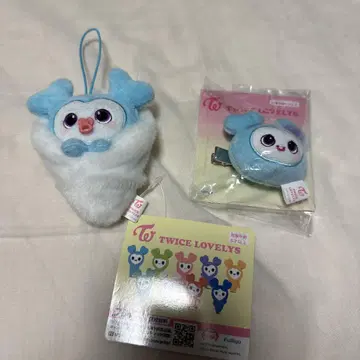 [ GIGO 한정판 ] TWICE LOVERYS 나연 헤어핀 마스코트