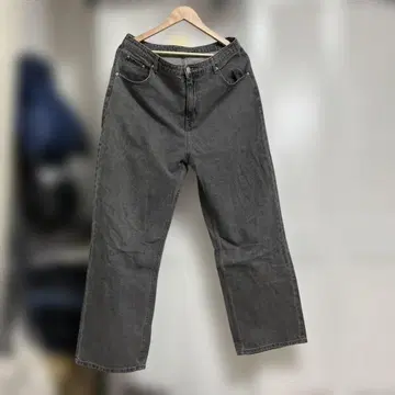 FREAK'S STORE 그레이 데님 팬츠 L