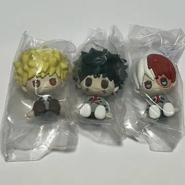 나의 히어로 아카데미아 러버 피규어 다이소 미도리야 바쿠고 토도로키