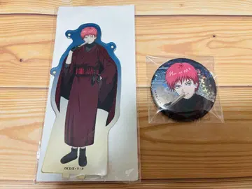 NARUTO 전갈 애니메이트 카페 아크릴 스탠드 캔뱃지 세트