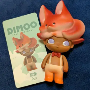 피규어 Fox [ POPMART DIMOO 길 잃은 동물들 시리즈 ]