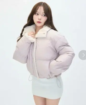 TITTY&CO. 보아 라이닝 다운 핑크