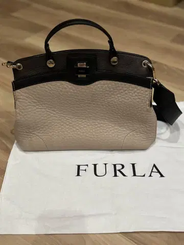 FURLA 핸드백 베이지/블랙