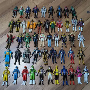 가면라이더 피규어 세트 다수