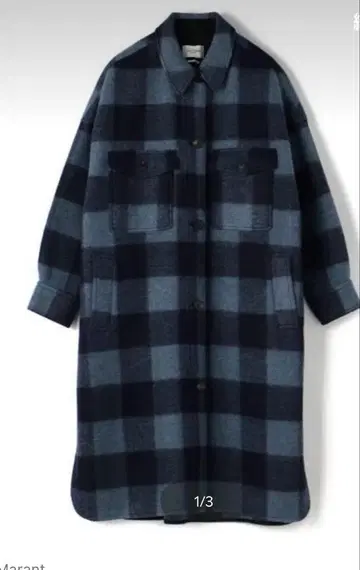 ISABEL MARANT ETOILE FONTIZI 롱 셔츠 코트 새상품