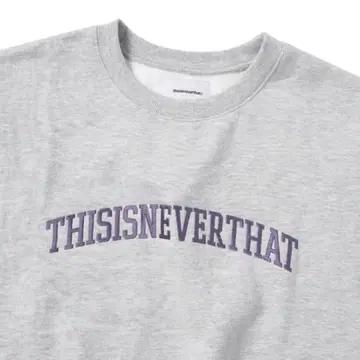 thisisneverthat Arch-Logo 크루넥 맨투맨