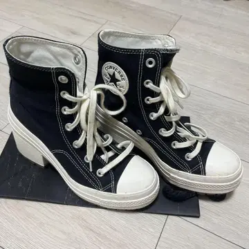 컨버스 디럭스 힐 블랙