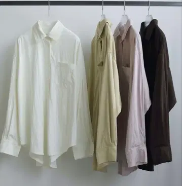 anuke 앙누크 chambray 오버 셔츠