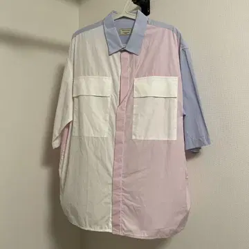 메종 키츠네 반팔 셔츠 L