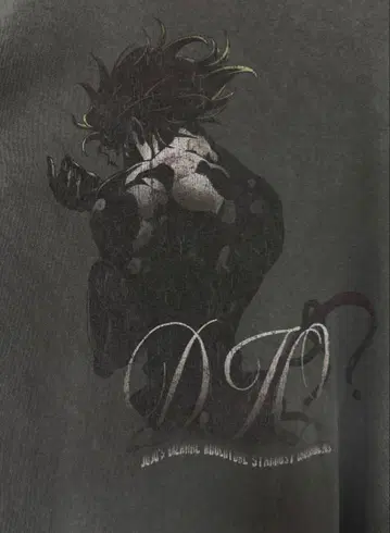 죠죠의 기묘한 모험 FREAK'S STORE DIO 티셔츠 M 사이즈