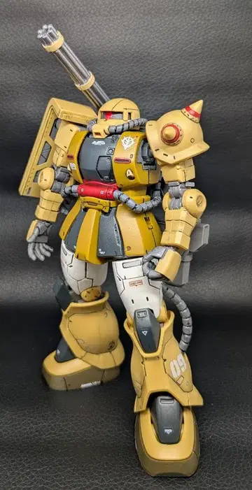 HG THEORIGIN MSD 자쿠 하프 캐논 정크 완성품 익명 배송