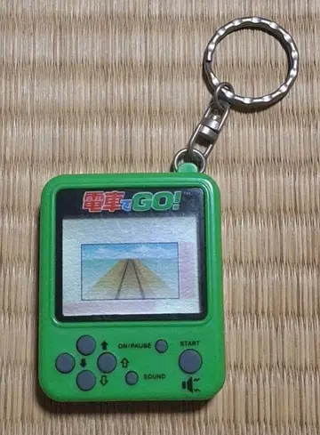 전차로 GO! 키링 게임 그린