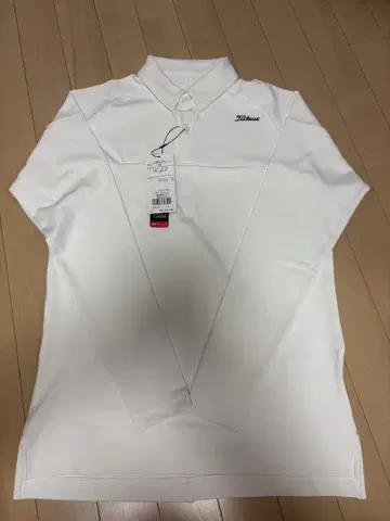 Titleist 화이트 피케 셔츠 S 긴팔
