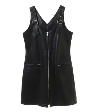 Candy Stripper BELTED FAKE LEATHER 원피스