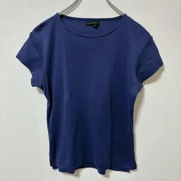 RALPH RL LAUREN 반팔 티셔츠 라운드넥 무지 네이비 컬러 L