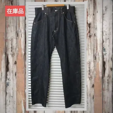 HANDMADE JEANS 14인치 셀비치 데님 크림슨 엔지니어드 타입