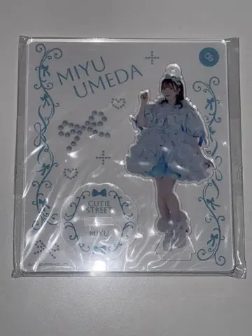 CUTIE STREET 큐스트 우메다 미유 아크릴 스탠드 신규 의상