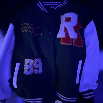 BUYFRESH 바시티 자켓 칼리지 스타일 89