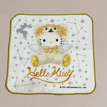 헬로키티 2002년 손수건 헤이세이 레트로 레어 곰 겨울